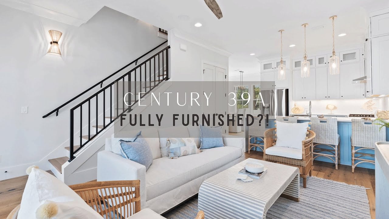 Century 393 Unit 39A | The ONLY Fully Furnished & Upgraded Residence | Santa Rosa Beach, FL | 30A
