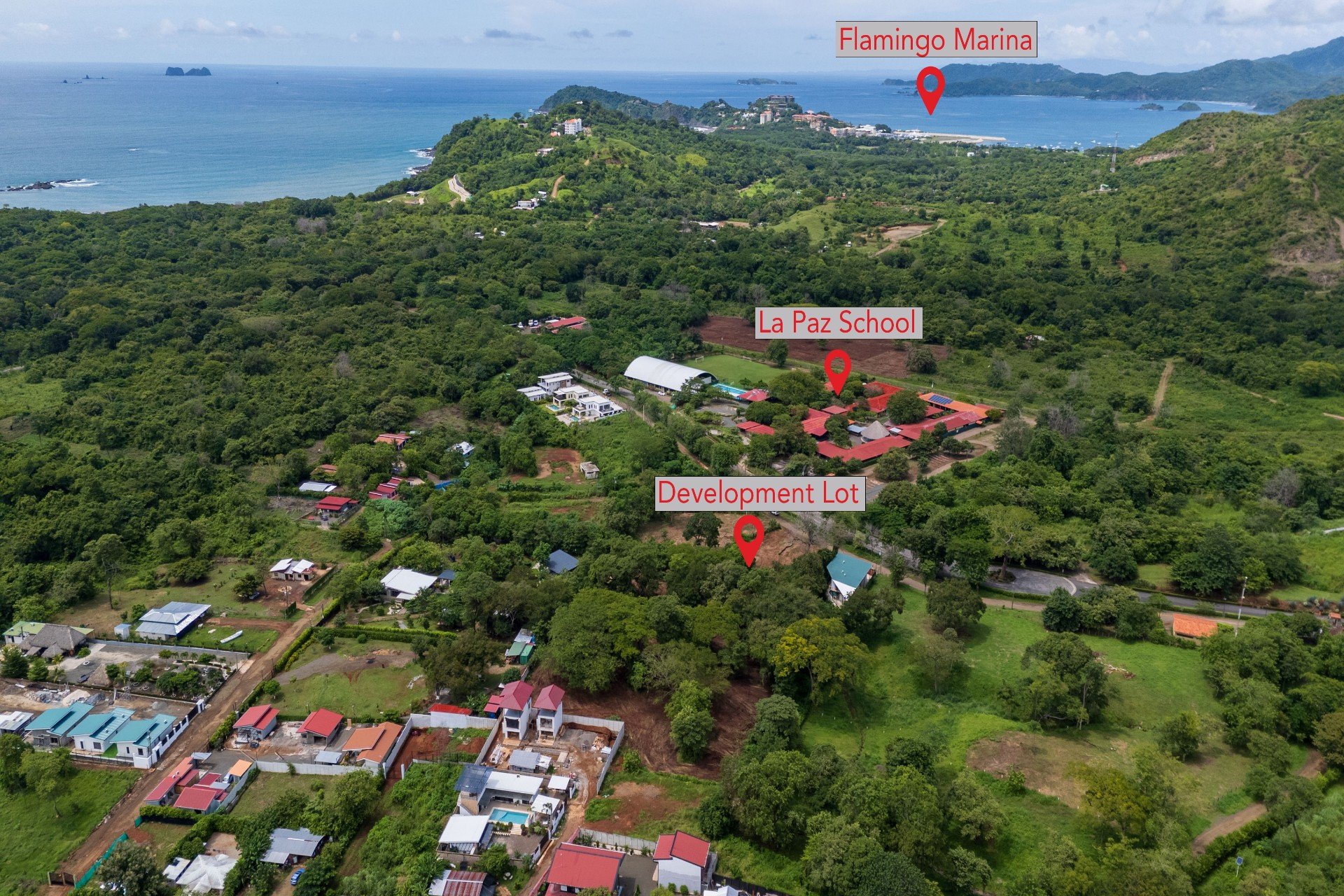 Lot Across Mar Vista , Playa Brasilito, Guanacaste