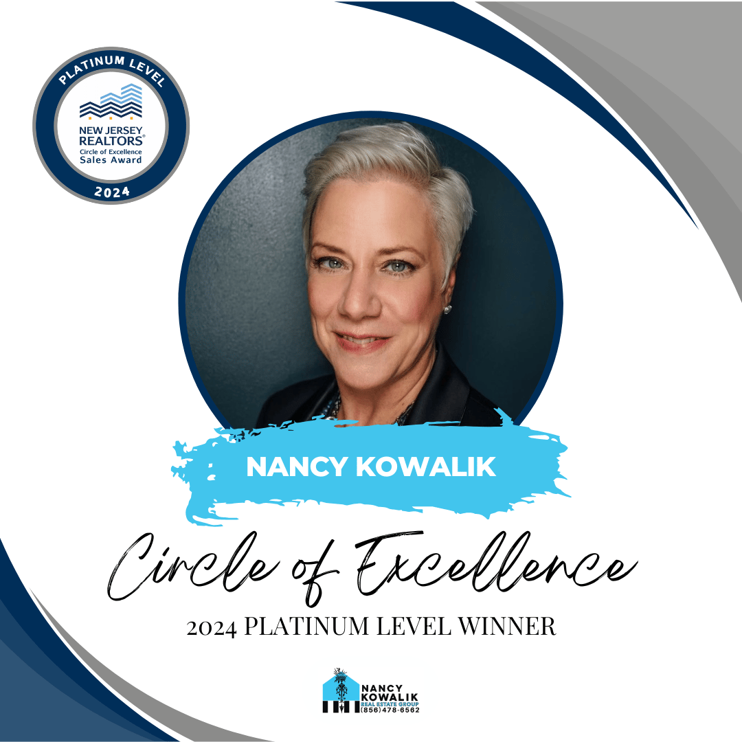 I’m Honored to Achieve Platinum Level in the 2024 New Jersey Realtors® Circle of Excellence Sales Award®