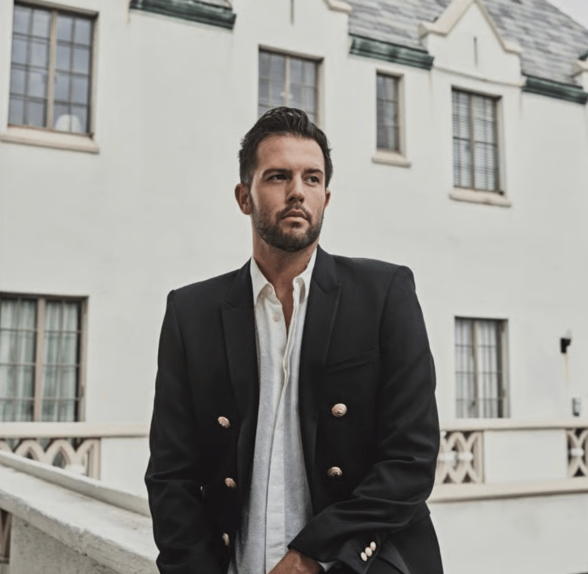 Top LA Real Estate Agent Brendan Brown at the Chateau Marmont, shot by Mert Alas