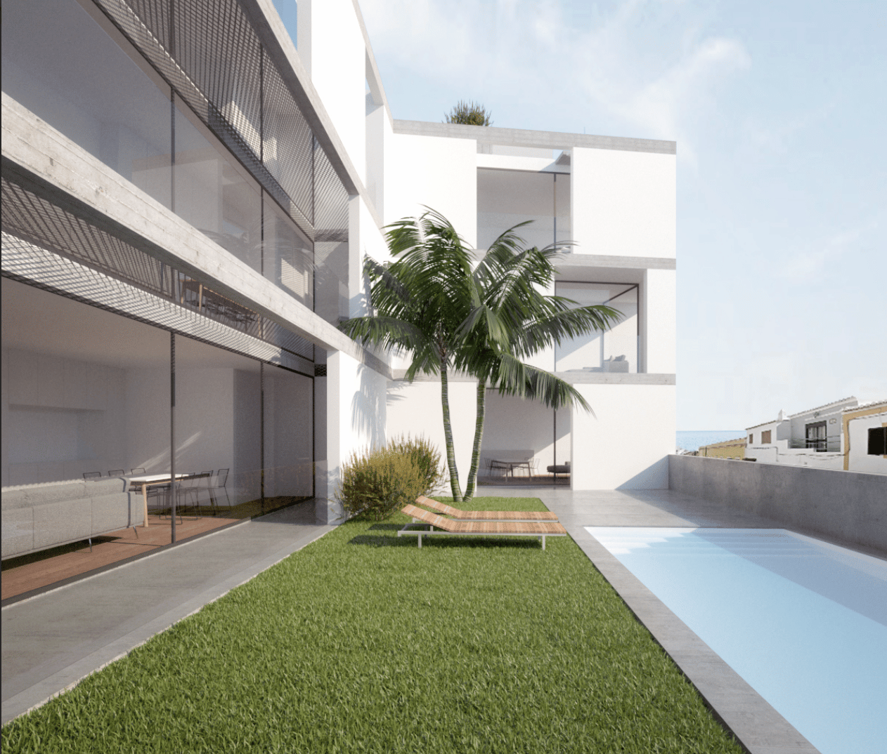 Gated Residential Building with Pool, Sea Views & Turnkey Apartments in Praia da Luz, Lagos