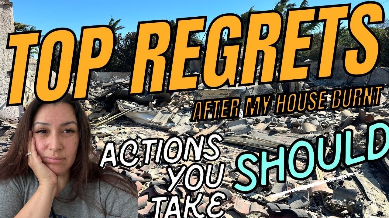 MUST DOs to prepare for a HOME disaster