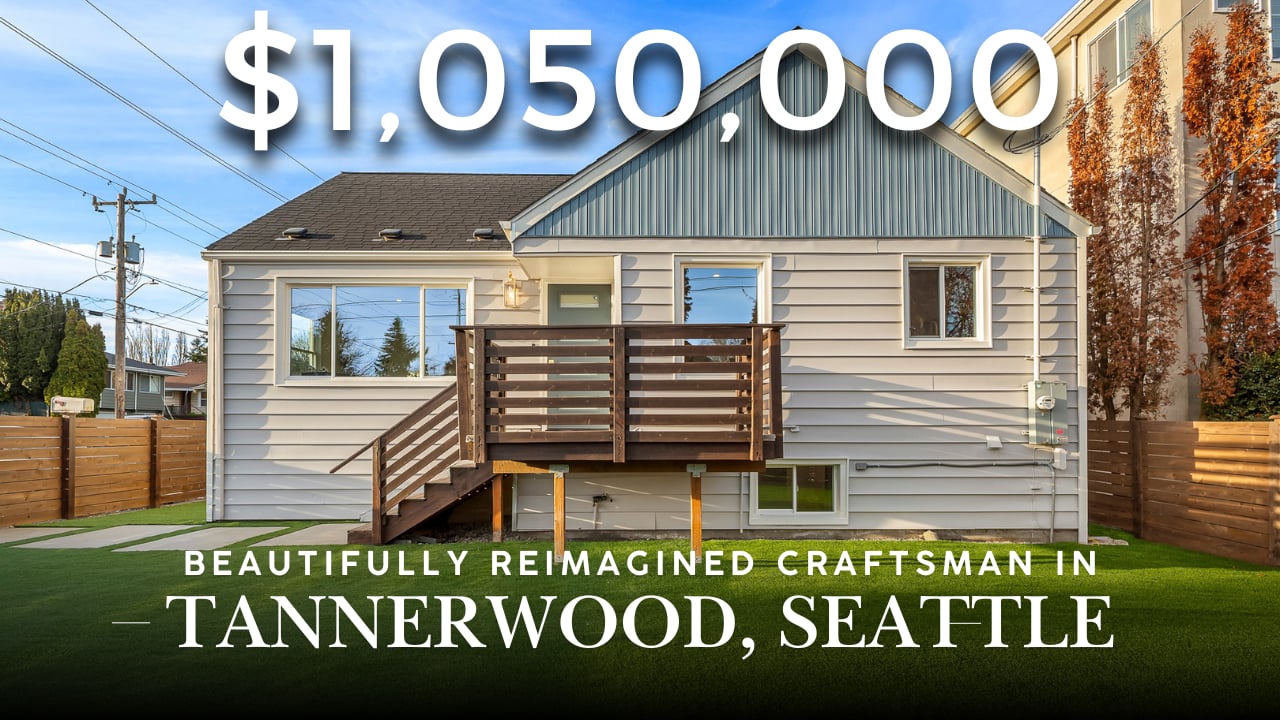 North Seattle Gem: Modern Meets Historic Craftsman