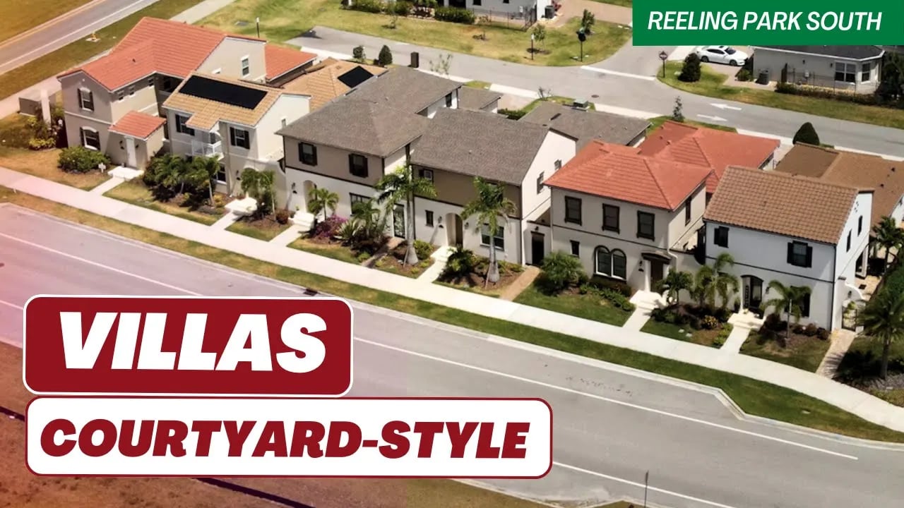 Upcoming Courtyard-Style Villas in Reeling Park South | Viera/Melbourne, Florida