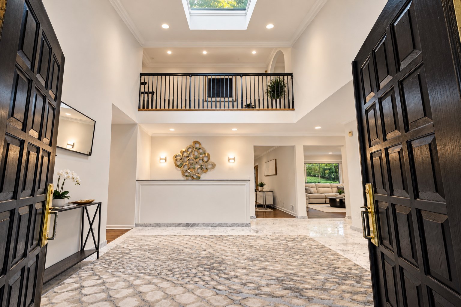 Private Serenity. Exceptional Short Hills Living.