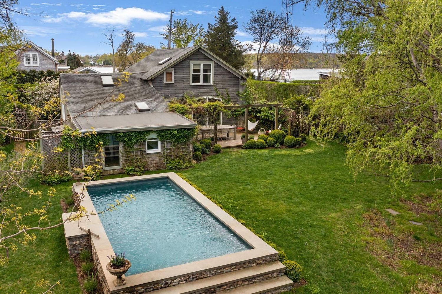 A Historic Village Classic in Coveted Redwood, With Pool