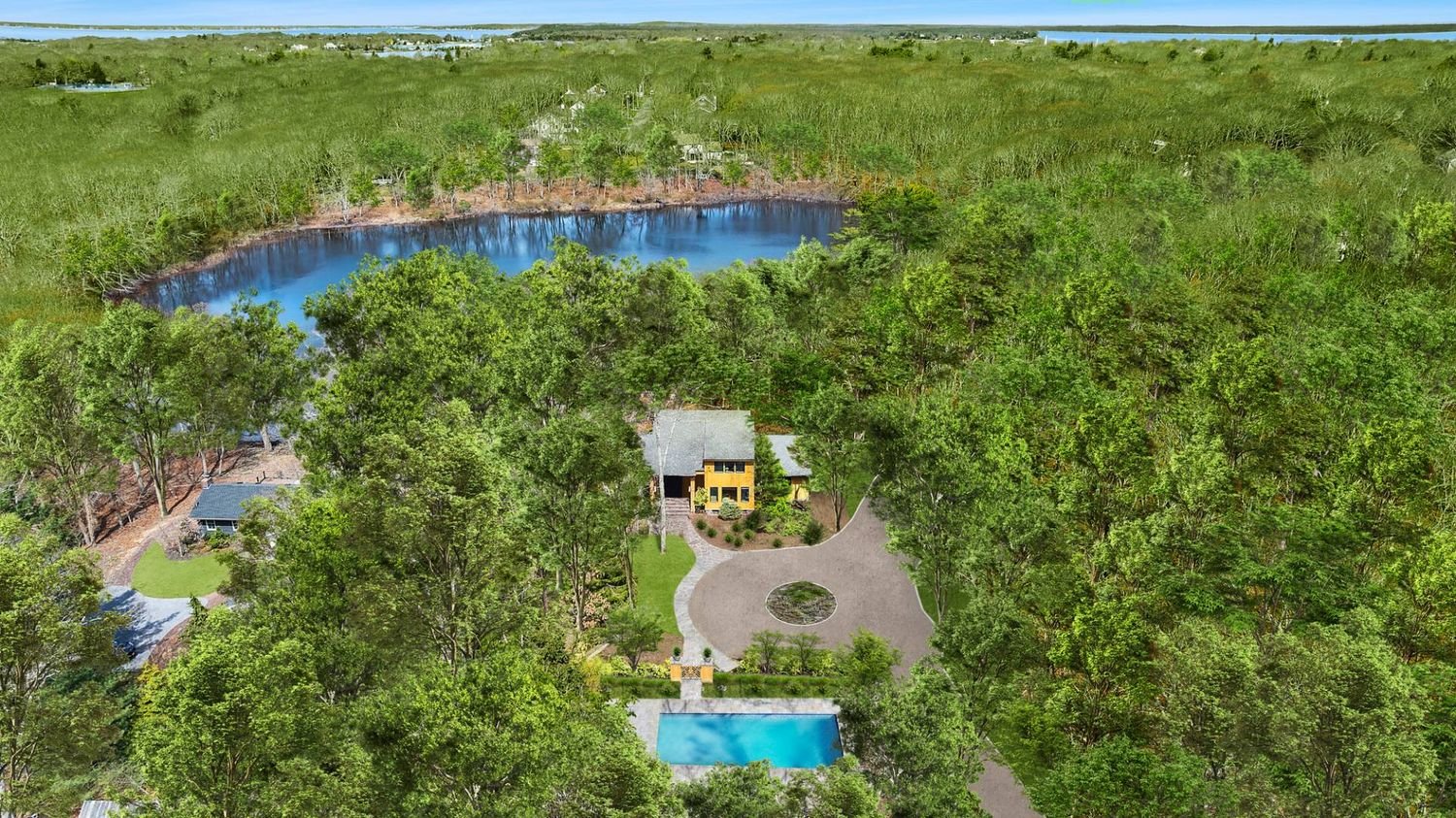 Twin Ponds: A Contemporary Waterfront Retreat