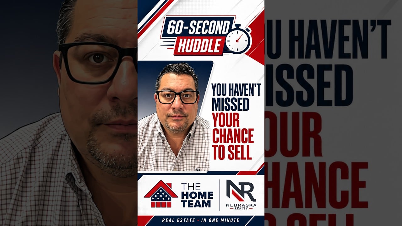 60-Second Huddle graphic featuring a man and the message “You Haven’t Missed Your Chance to Sell.”