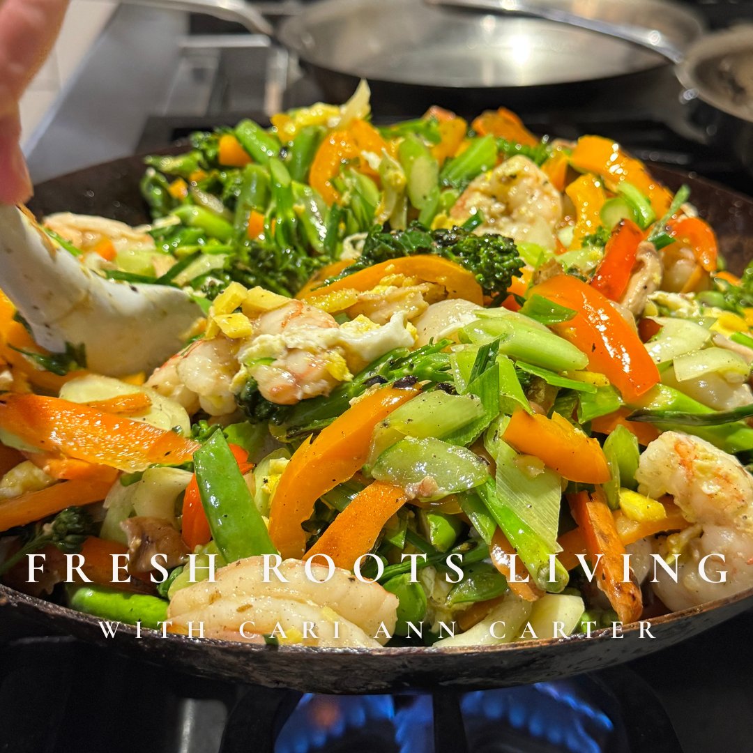 Ginger Seafood Stir-Fry