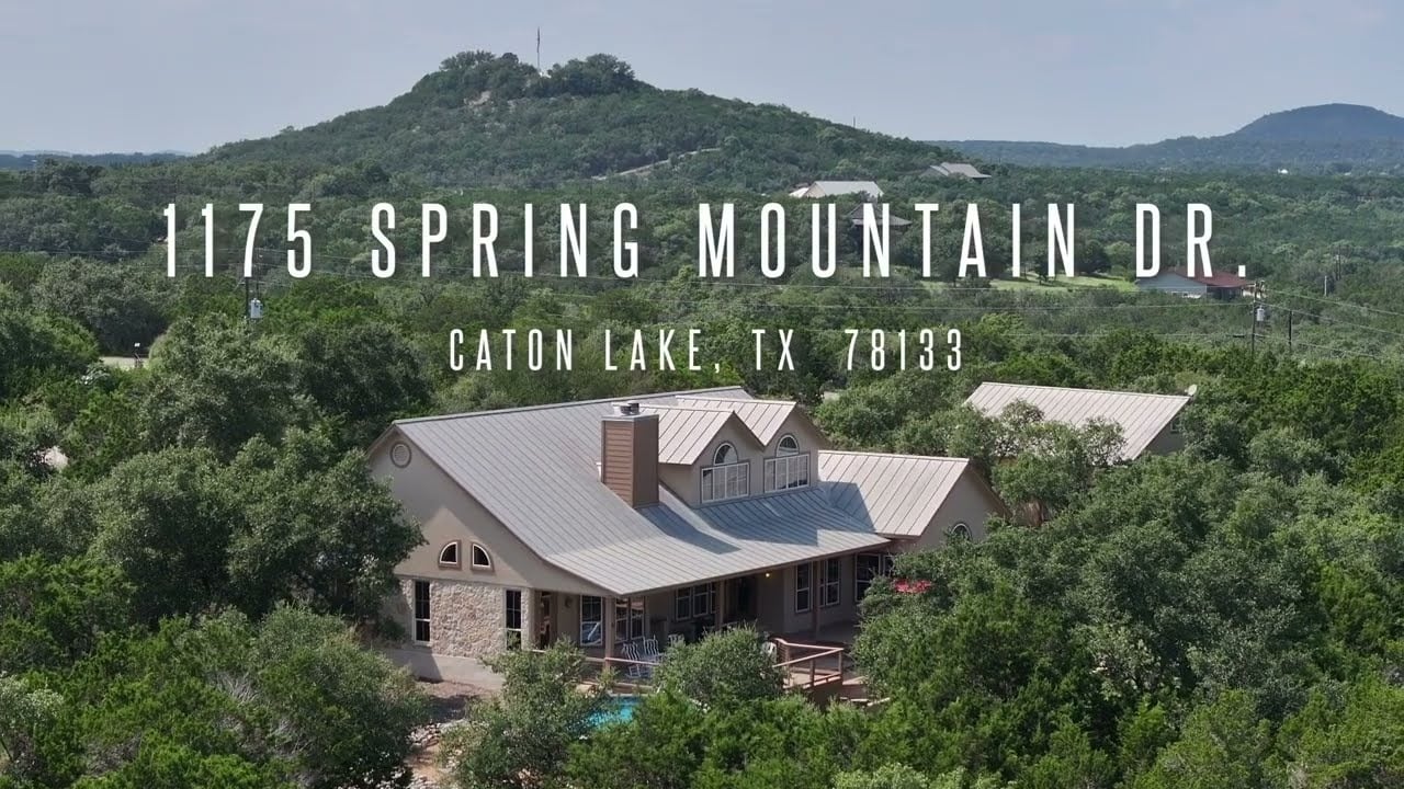 1175 Spring Mountain DR. Canyon Lake, TX 