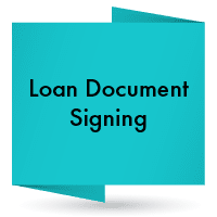 Loan Document Signing
