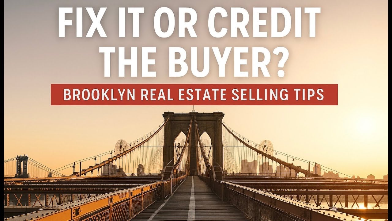  Fix It or Credit the Buyer? Brooklyn Real Estate Selling Tips | Peter Mancini Pen Realty