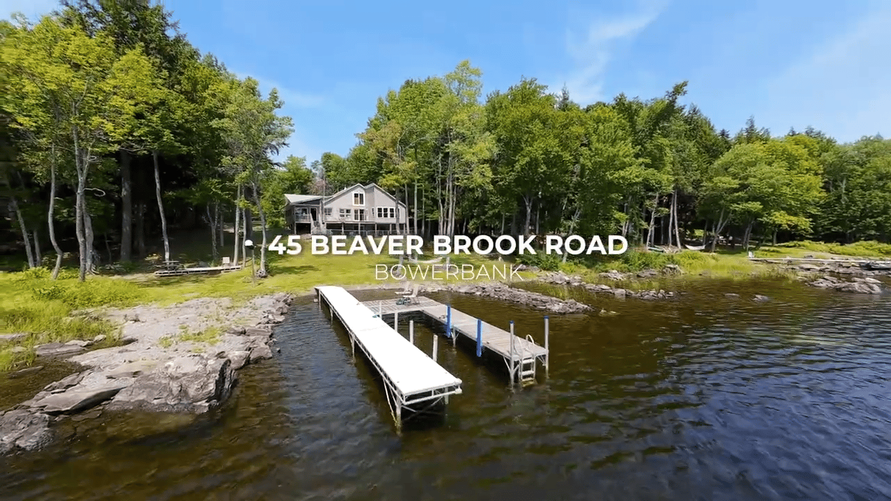 Welcome to 45 Beaver Brook Road Bowerbank, Maine