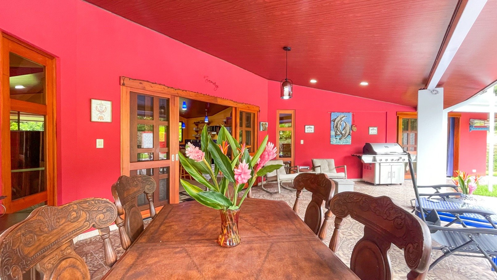 Contemporary Ojochal Retreat with Two Acres, Pool & Stream Access