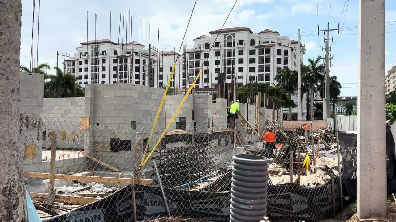 Le Reve Boca Raton 5 Luxury Townhomes- Construction has begun!
