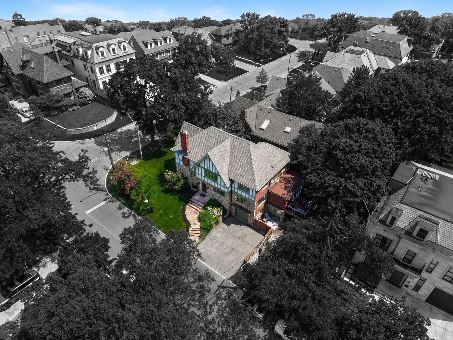 SOLD: Distinguished Centre-Hall Home