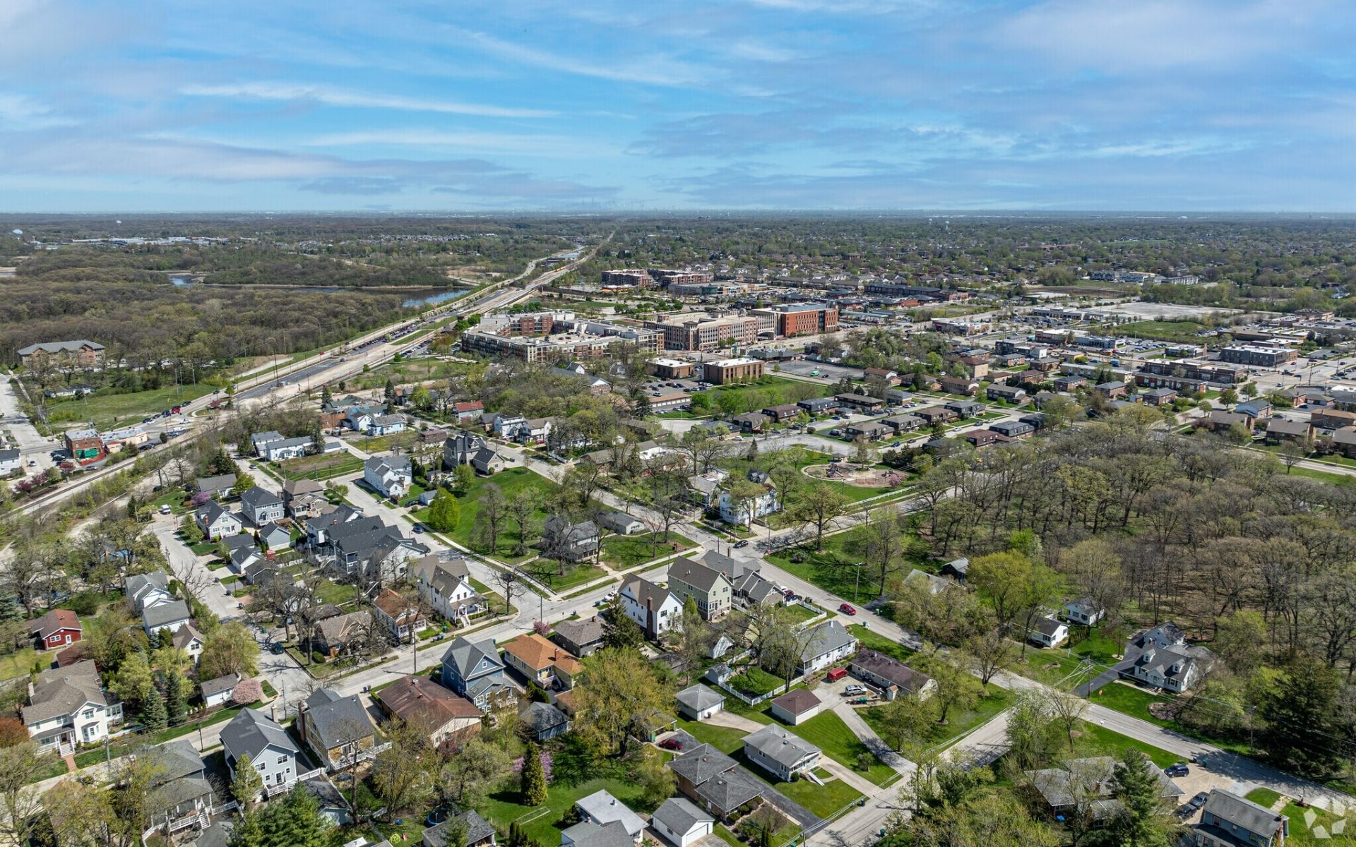 Orland Park, Illinois – A view near Orland Square