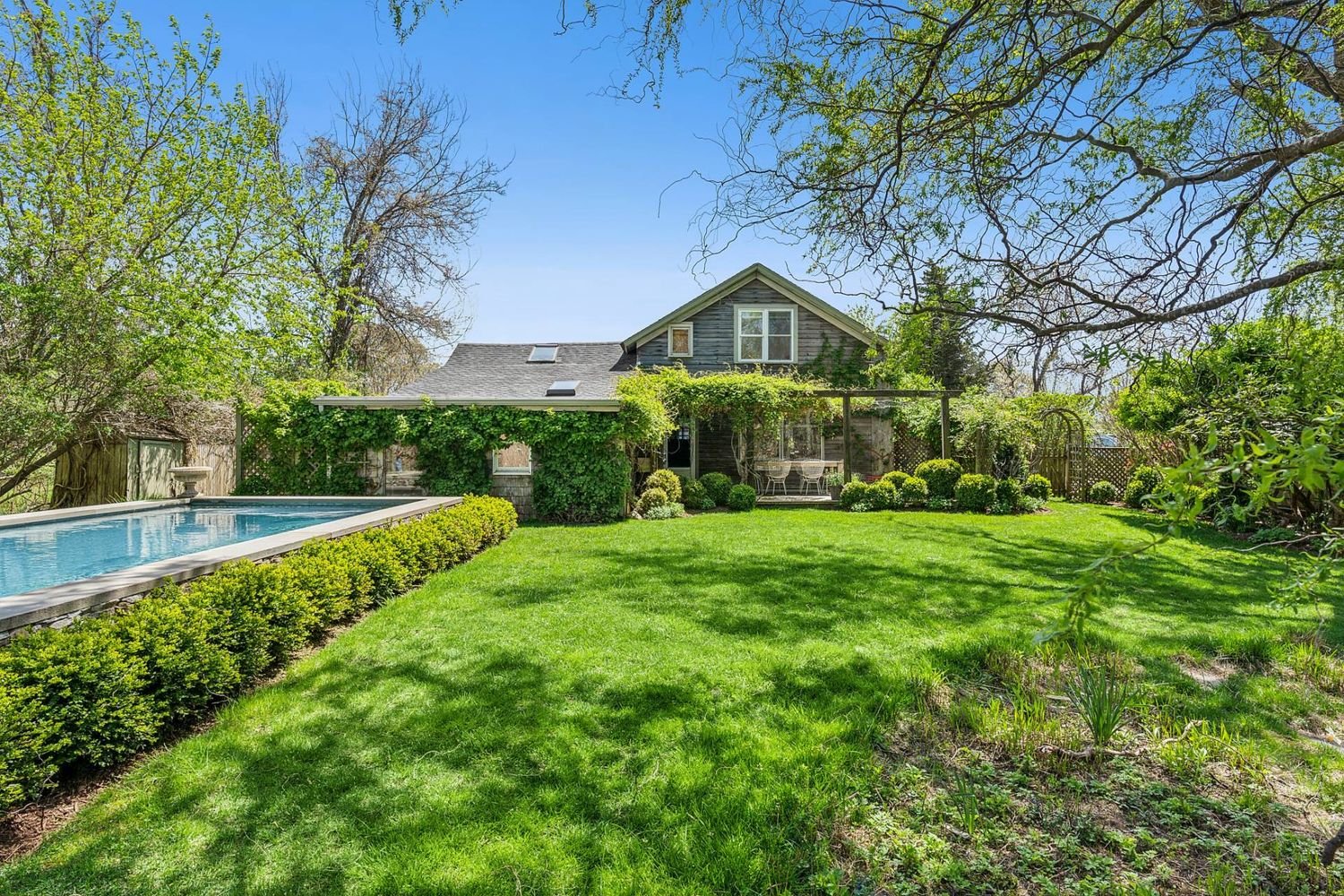A Historic Village Classic in Coveted Redwood, With Pool