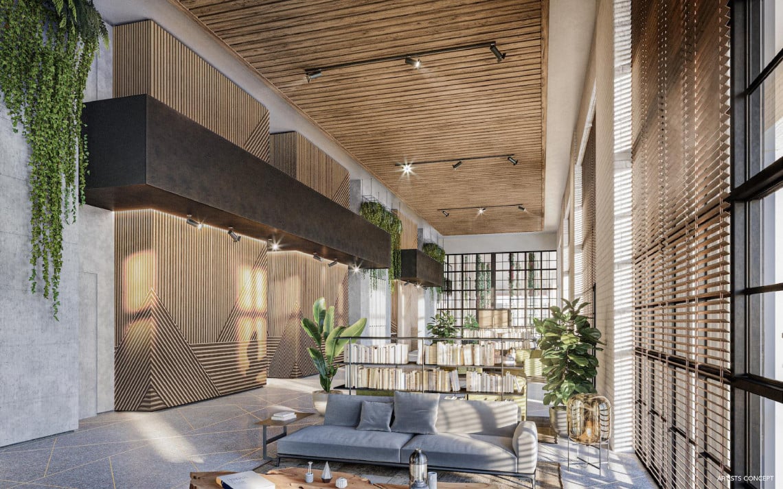 Natiivo Fort Lauderdale residence lobby