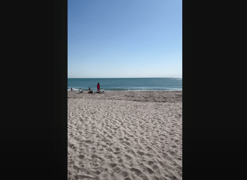 This Round Tree Island Beach on the island in Vero Beach this is a great public beach 772-713-9455