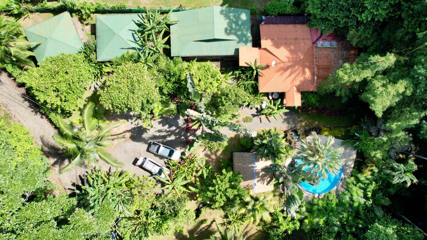 Tropical River Property with Cabinas, Pool & Event Space in Ojochal