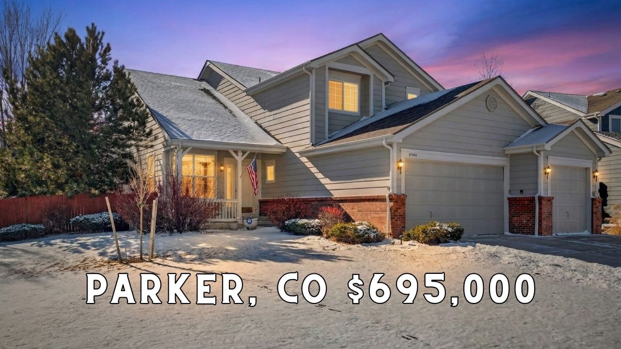 Challenger Park Estates Home Tour | 17680 E Chicory Circle | Parker, Colorado