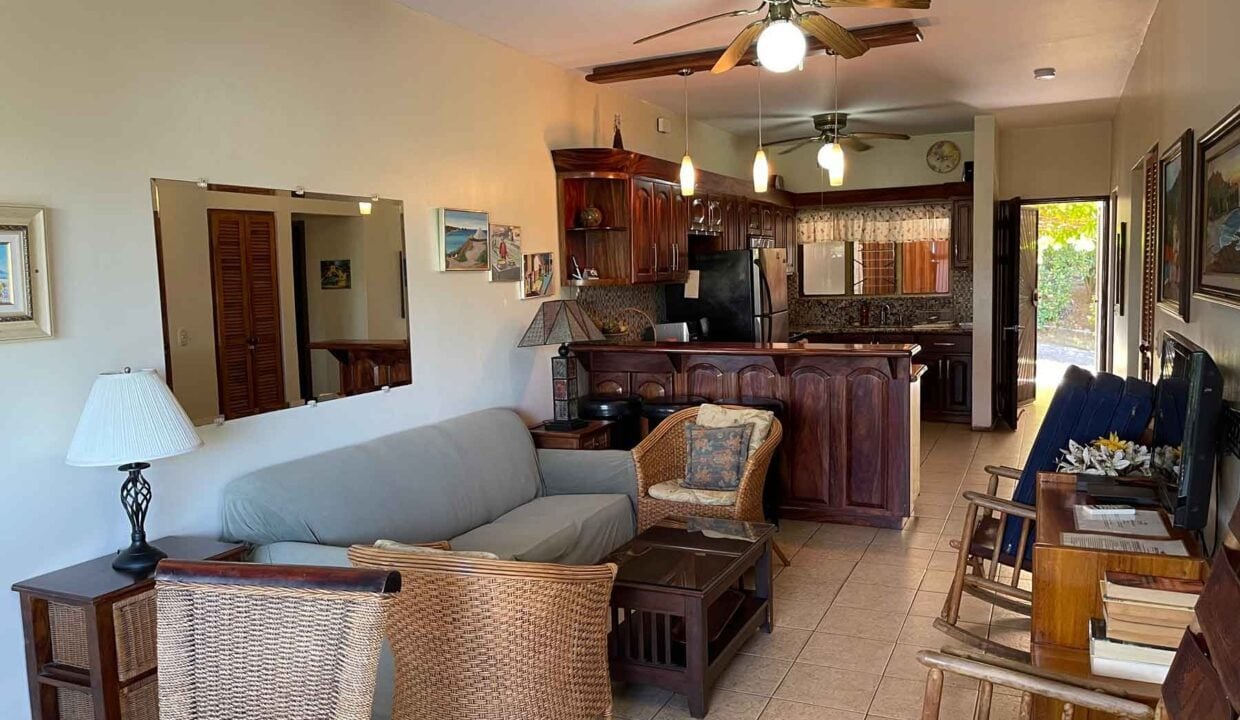 Private terraced garden