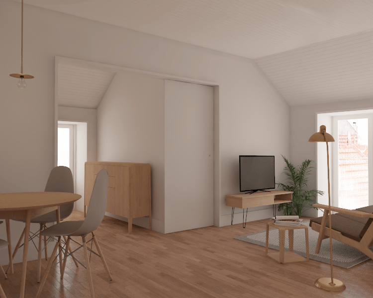 Modern 1-Bedroom Retreat in Historic Fontainhas, Setúbal