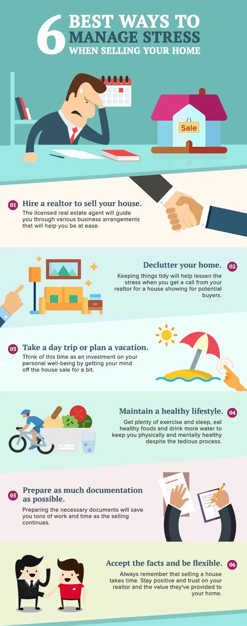 6 of The Best Ways to Manage Stress When Selling Your Home
