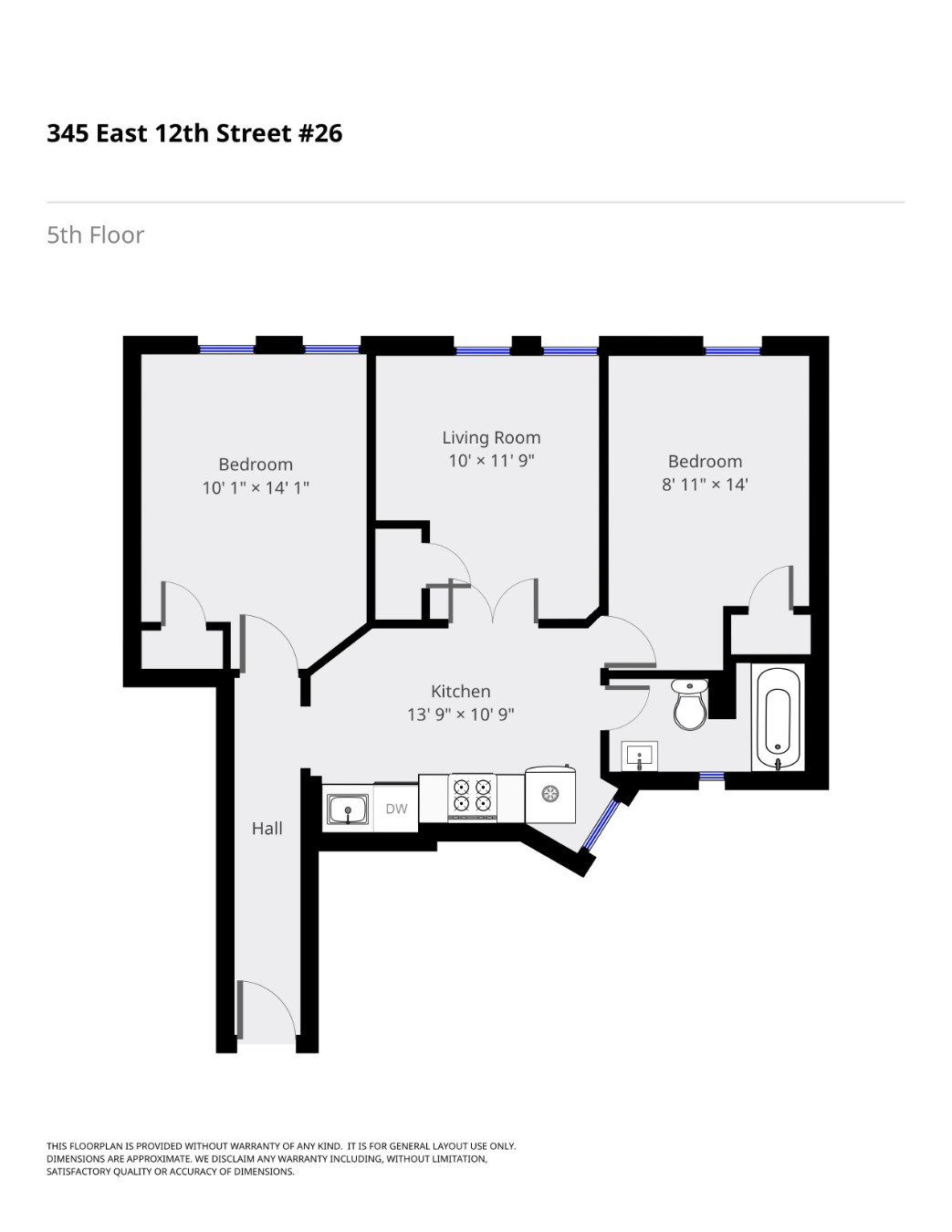 345 East 12th Street Unit: 26