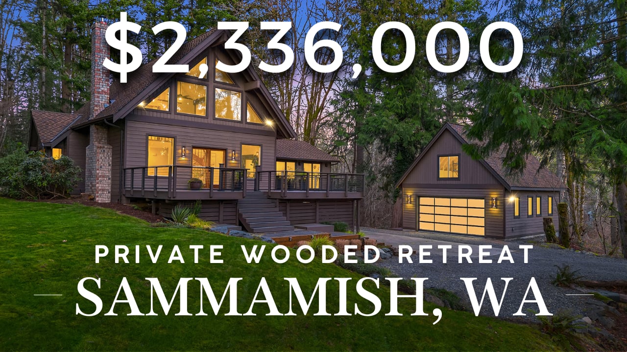  Inside a Private Wooded Estate Near Beaver Lake | Sammamish, WA