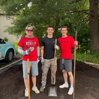 Aaron volunteering at RED Day