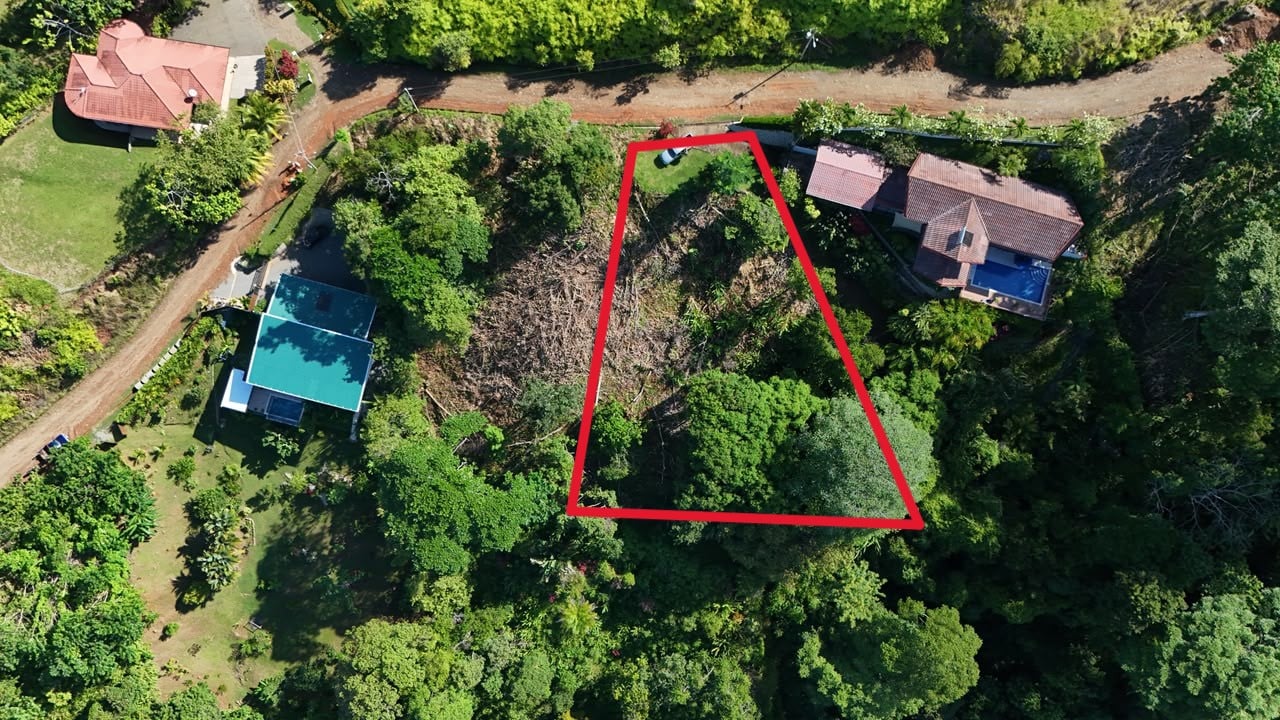 Beautiful Ocean View Lot in Ojochal Phase9