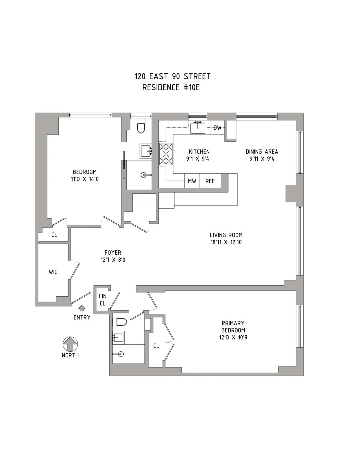 120 East 90th Street #10E