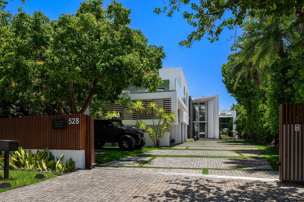 Striking Modern Tri-Level Waterfront Estate