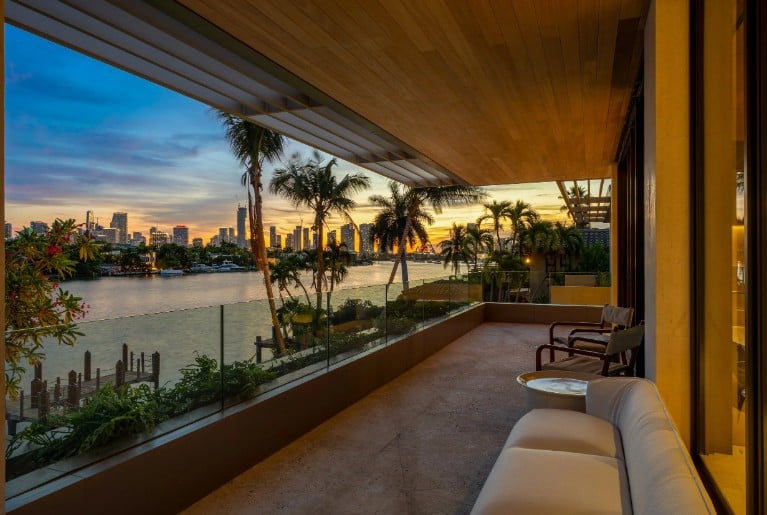 Waterfront Estate on Hibiscus Island Sells For $51.5 Million Setting New Record on Miami Beach's Palm and Hibiscus Island