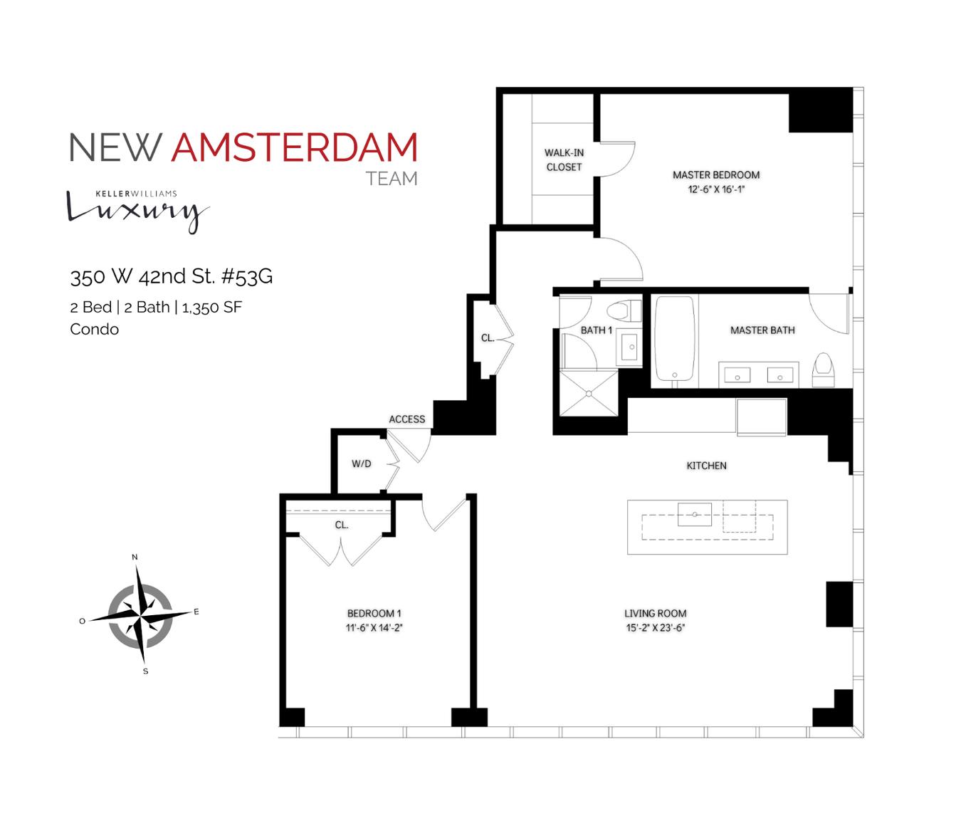 350 West 42nd Street, #53G