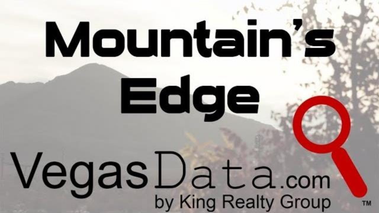 Mountain's Edge Community - Las Vegas NV