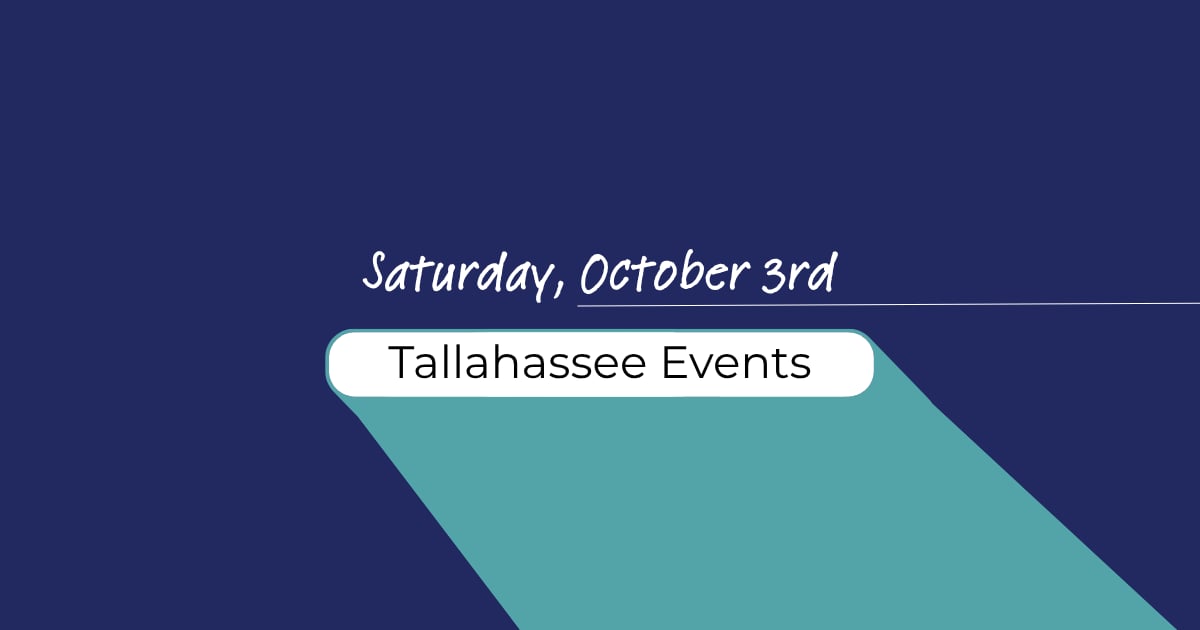 saturday, october 3rd tallahassee, fl events