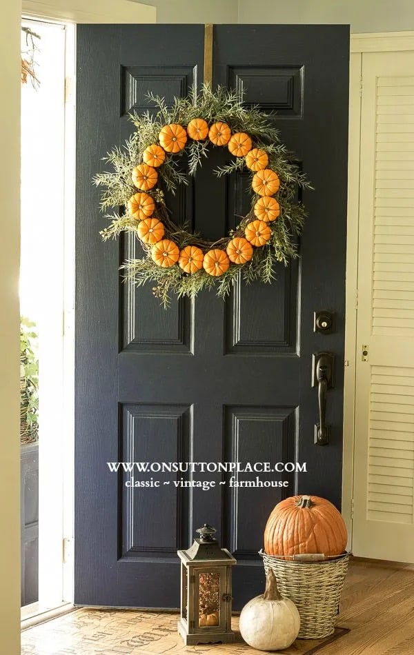 Fall Door Decor Inspiration