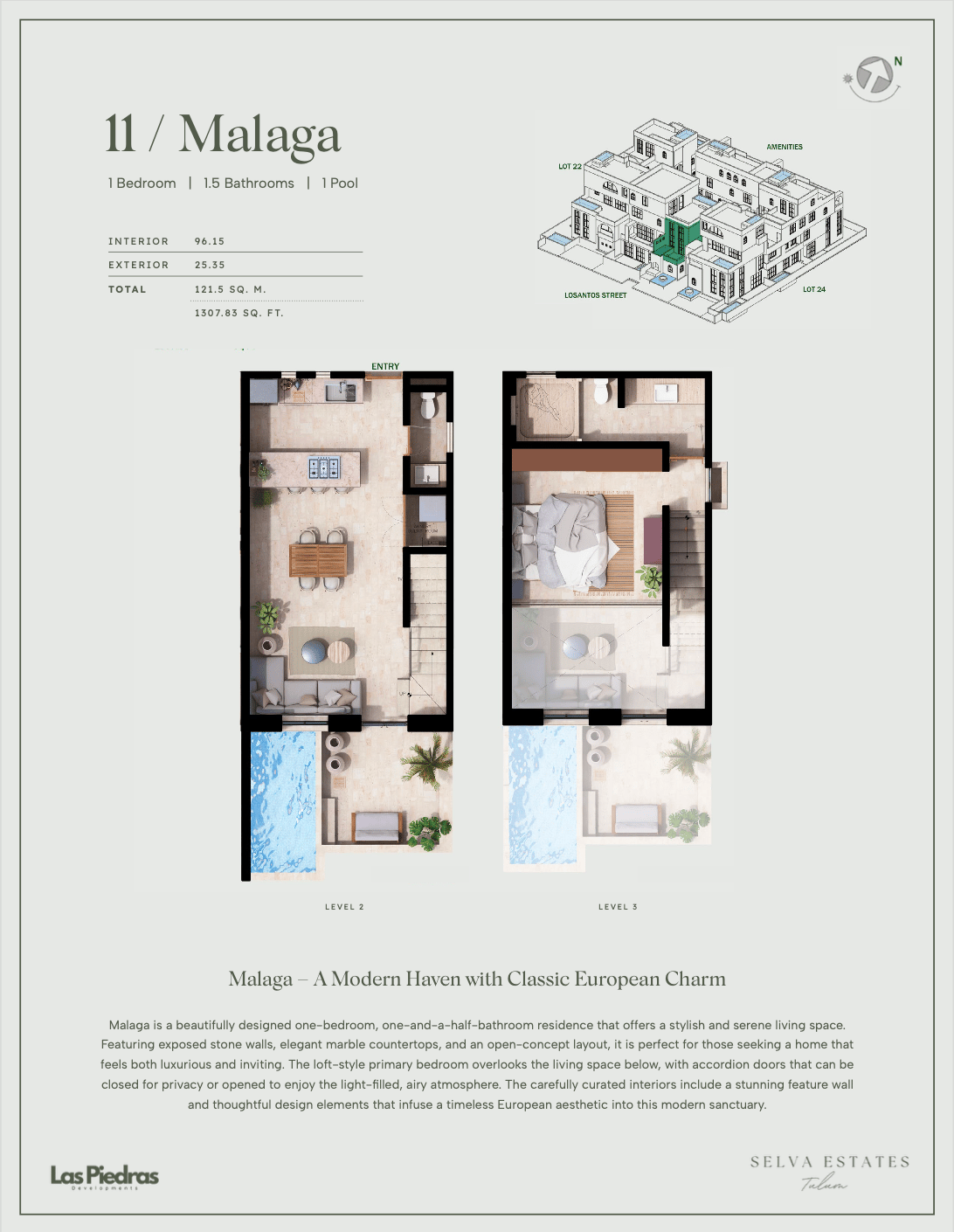 Malaga | A Modern Haven with Classic European Charm