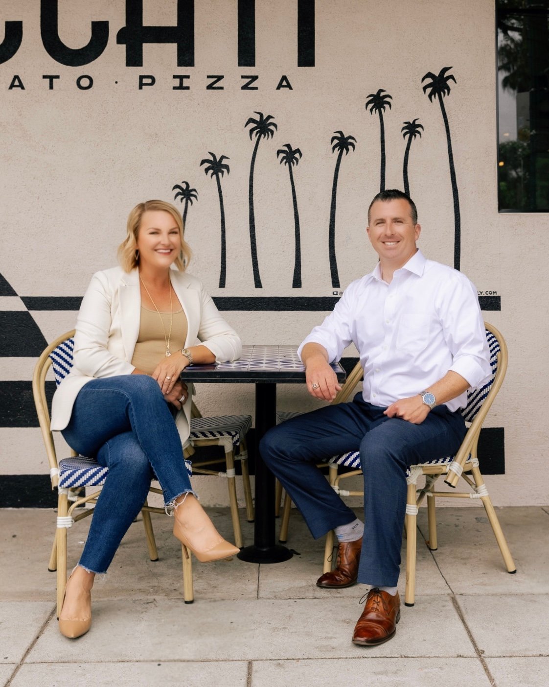 Graham and Kelly Levine, Compass real estate agents in Carlsbad Encinitas San Marcos Vista