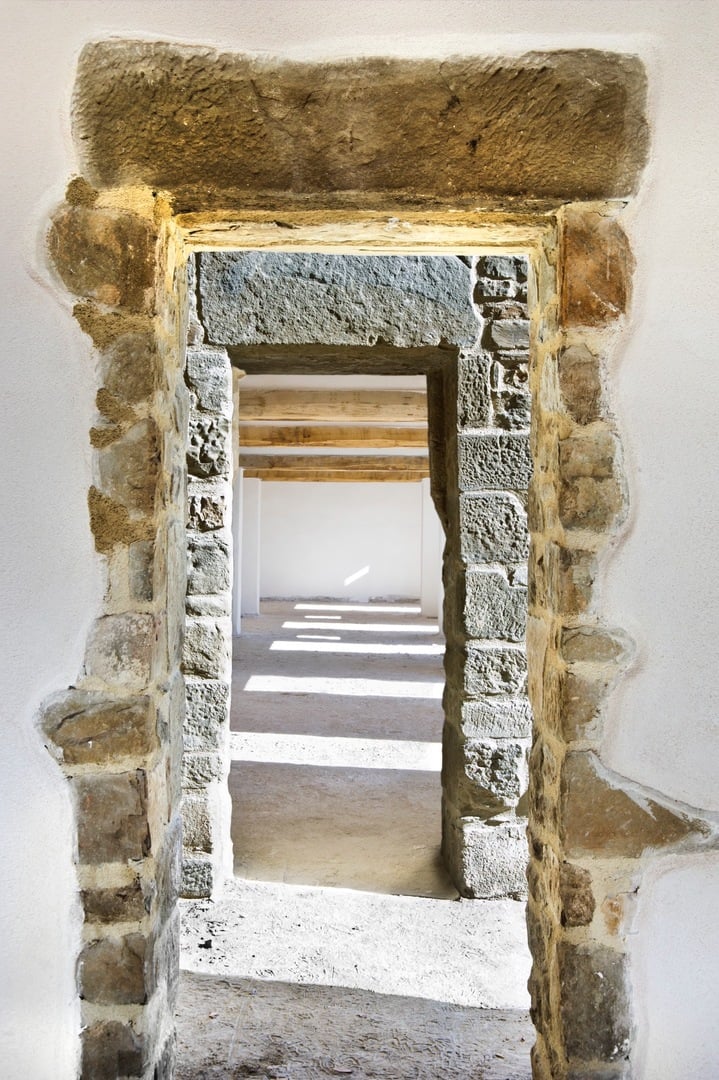 Reconstructed Italian Country House