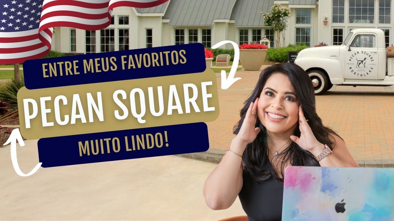 Pecan Square: Uma das minhas comunidades Favoritas em DFW!