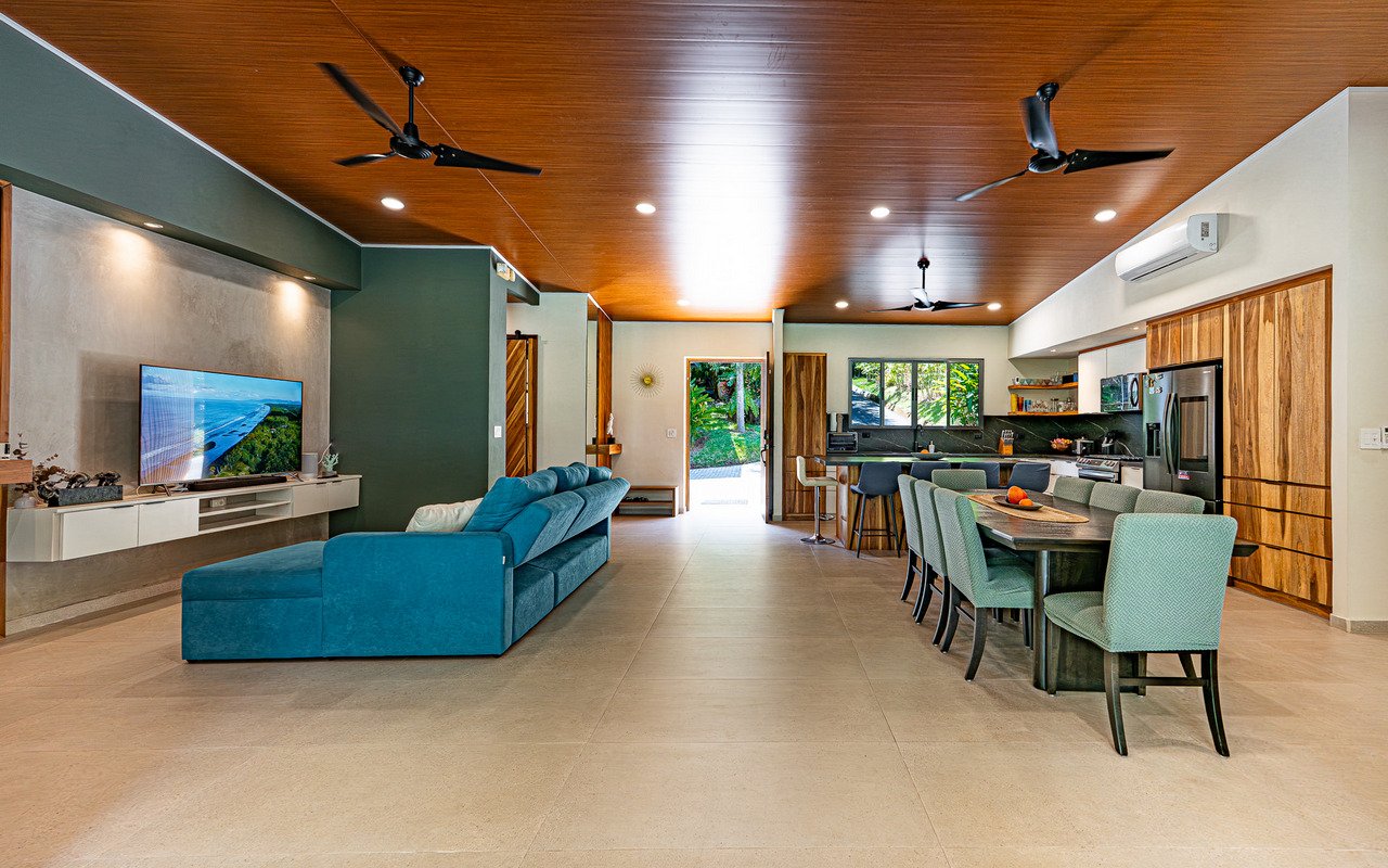 Unique Riverfront Home With Prime Location in Uvita