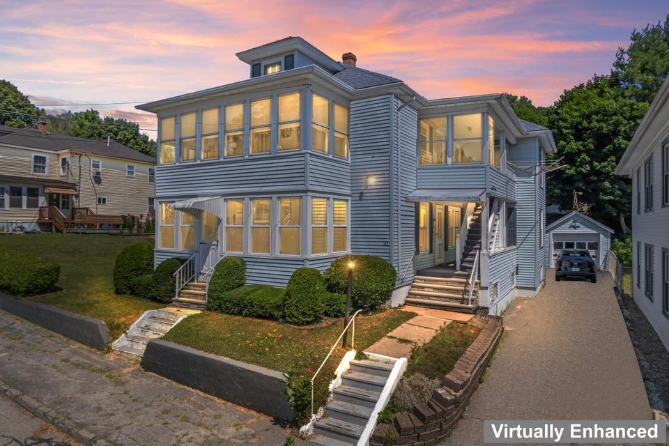 31 Monroe St. Augusta, Exterior Drone