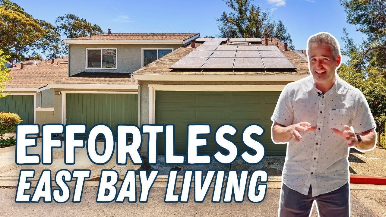 Stylish End-Unit Townhome with Solar + Tesla Powerwalls | Hayward Hills Living