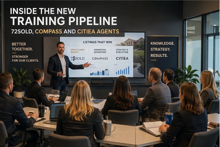 Inside the New Training Pipeline: 72SOLD, Compass, and CITIEA Agents