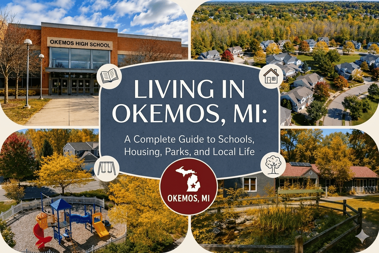 Living in Okemos, MI: A Complete Guide to Schools, Housing, Parks, and Local Life cover