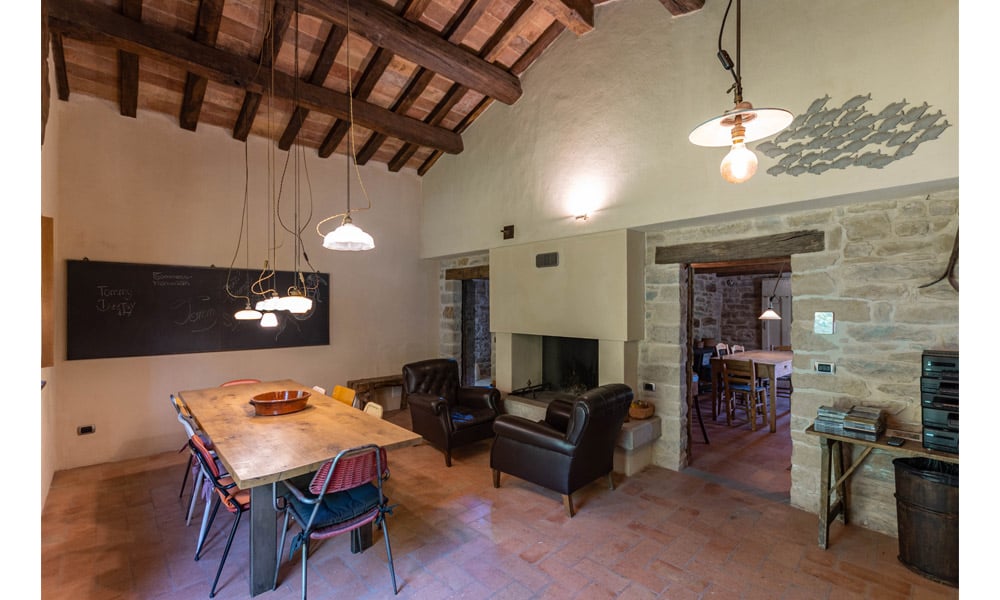Stone Farmhouse Immersed In Nature